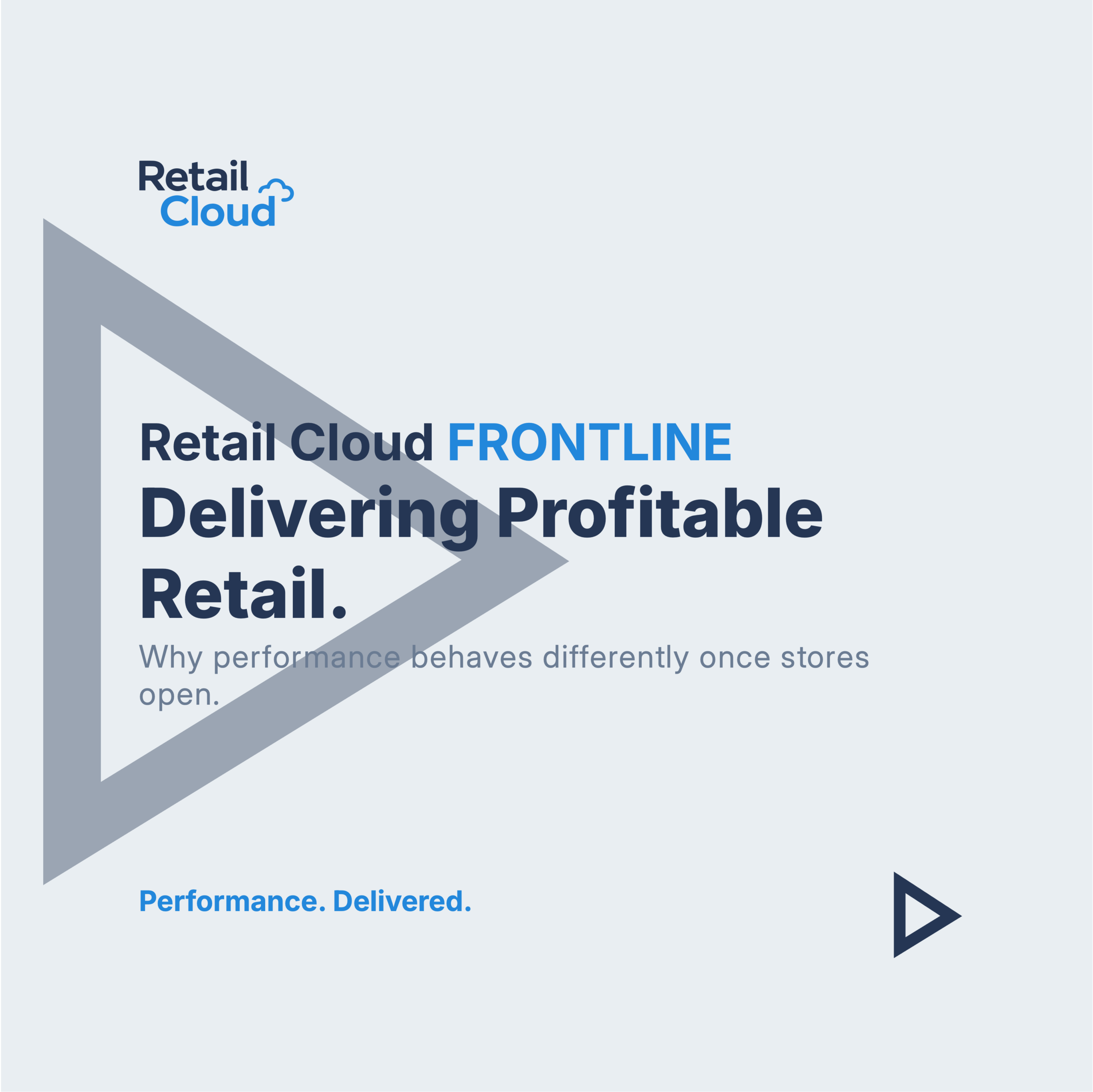 Retail Cloud FRONTLINE Delivering Profitable Retail