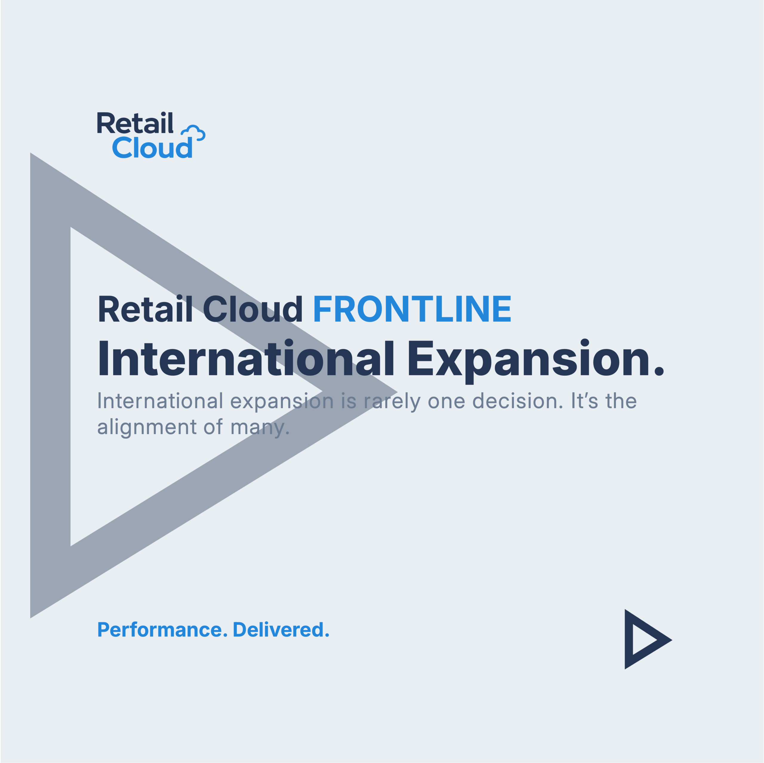Retail Cloud FRONTLINE International Expansion